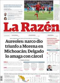 Portada de La Razón (México)