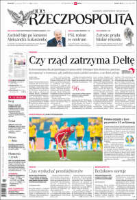 Portada de Rzeczpospolita (Polonia)