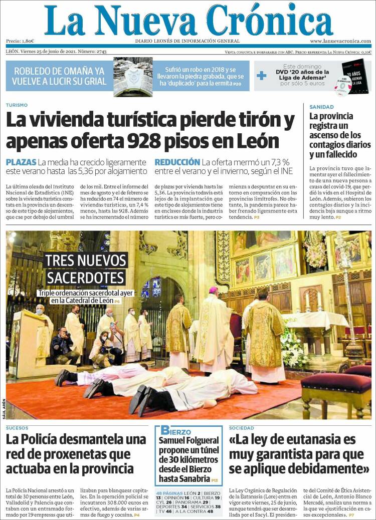 Portada de La Nueva Crónica (Spain)