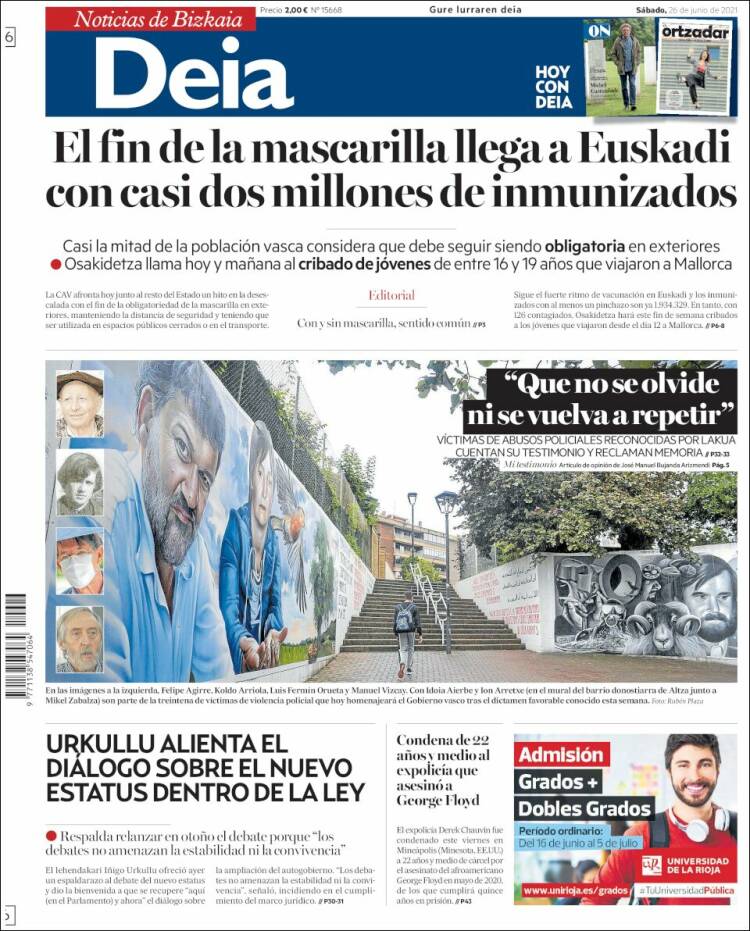 Portada de Deia (Espa&ntilde;a)