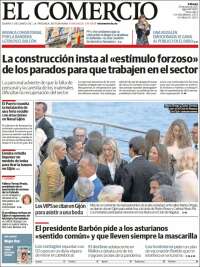 Portada de El Comercio - Gijón (Espa&ntilde;a)
