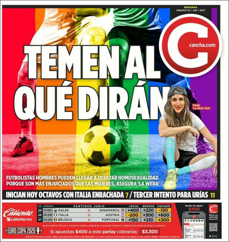 Portada de Cancha (México)