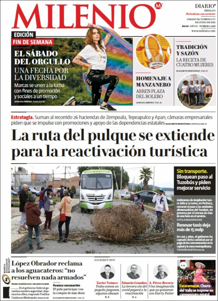 Portada de Milenio de Hidalgo (México)