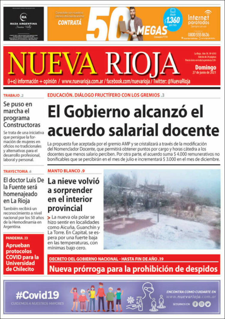 Portada de Nueva Rioja (Argentina)
