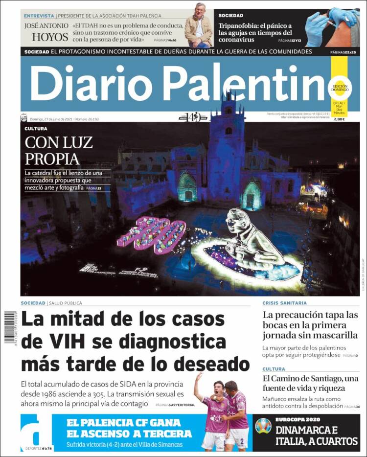Portada de Diario Palentino (España)