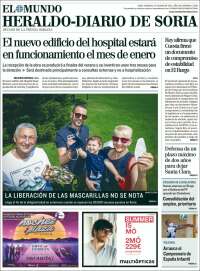 Portada de Diario de Soria (España)