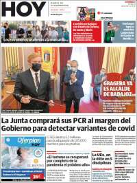 Portada de Hoy - Badajoz (España)