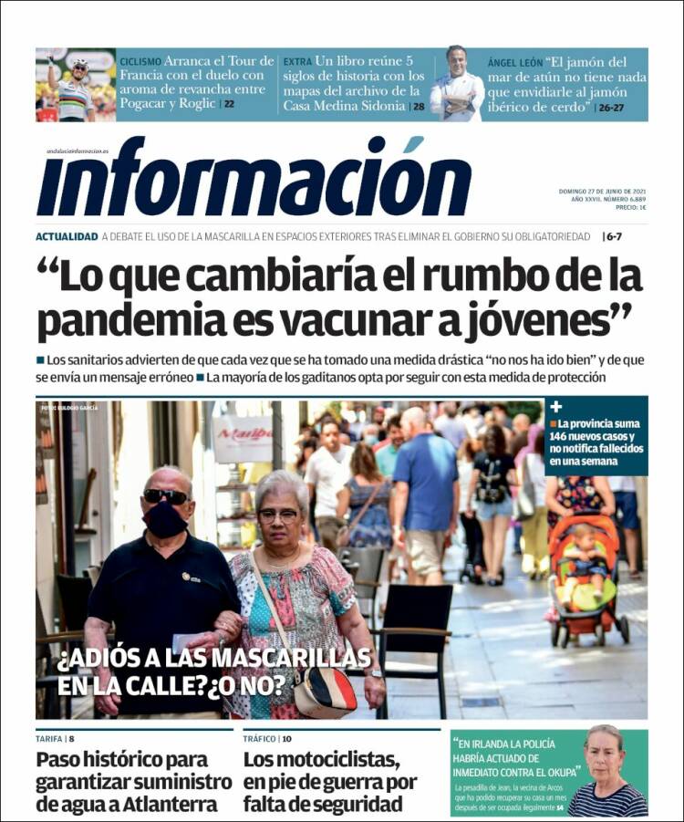 Portada de Información - Jerez (España)