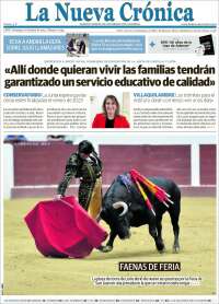 Portada de La Nueva Crónica (España)