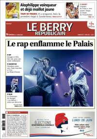 Portada de Berry Republicain (Francia)