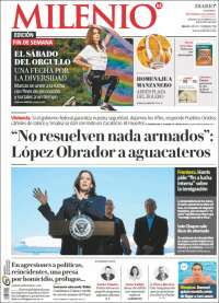 Portada de Milenio (México)