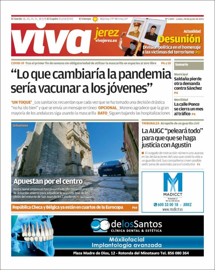 Portada de Información - Jerez (España)