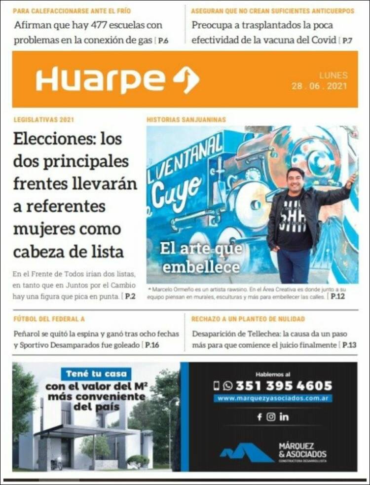 Portada de Huarpe (Argentina)