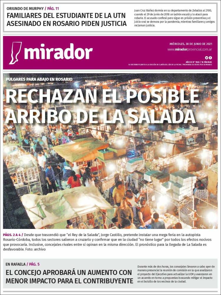 Portada de Mirador Provincial (Argentina)