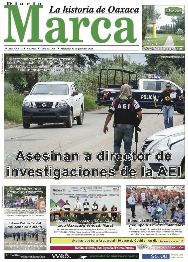 Portada de Diario Marca (M&eacute;xico)