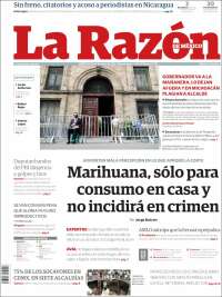 Portada de La Razón (México)