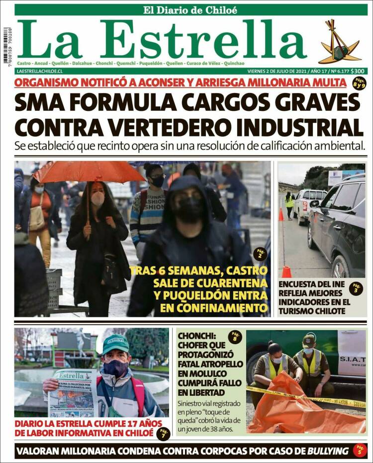 Portada de Estrella de Chiloé (Chile)