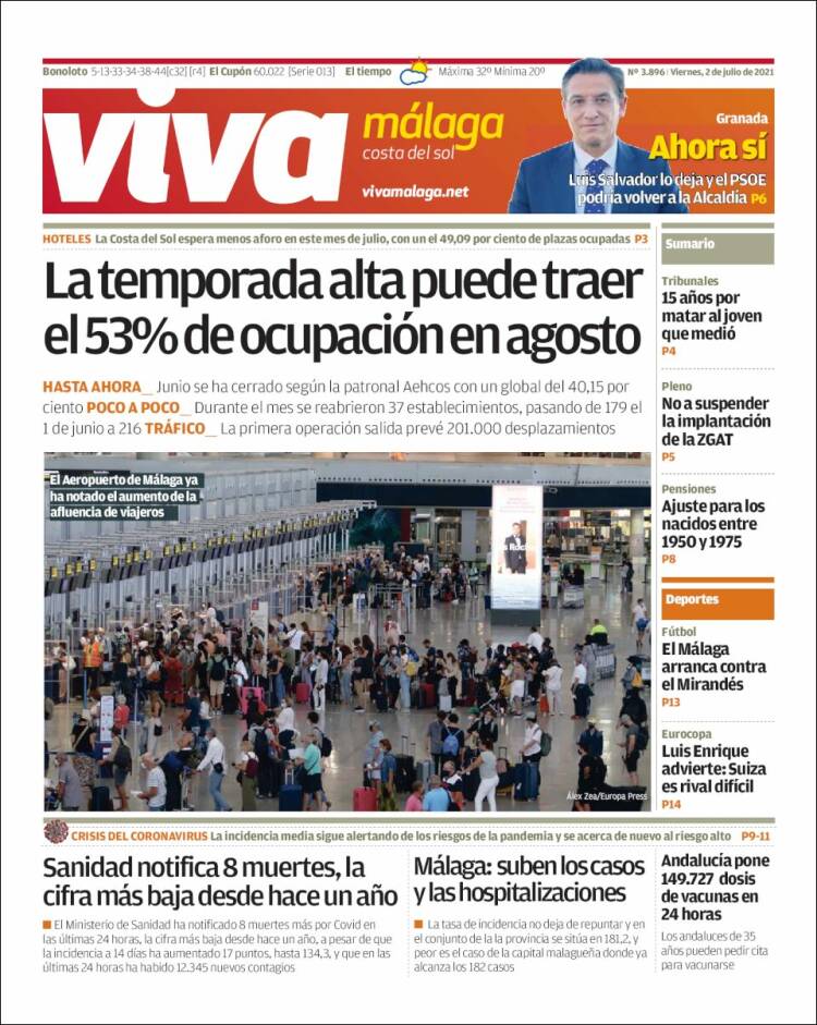 Portada de Viva Málaga (Espa&ntilde;a)