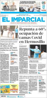 Portada de El Imparcial (México)