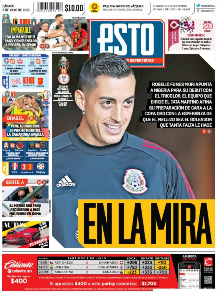 Portada de Esto (M&eacute;xico)