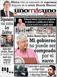 Portada de unomásuno (M&eacute;xico)