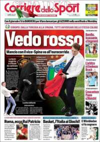 Portada de Corriere dello Sport (Italia)