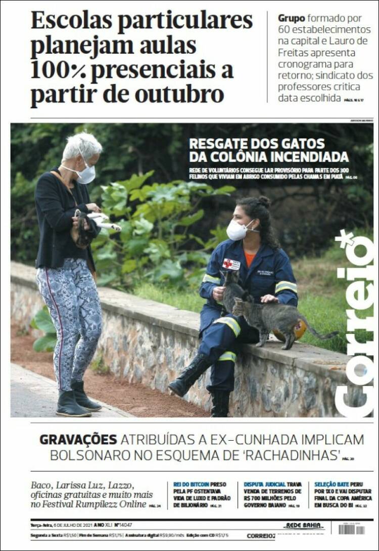 Portada de Correio* (Brasil)
