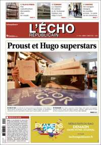 Portada de L'Echo Républicain (Francia)