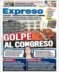 Portada de Expreso (Perú)