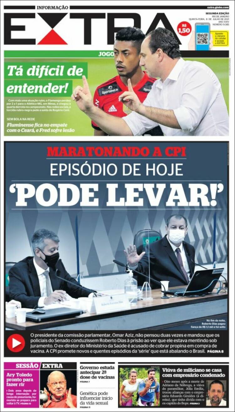 Portada de Extra (Brasil)
