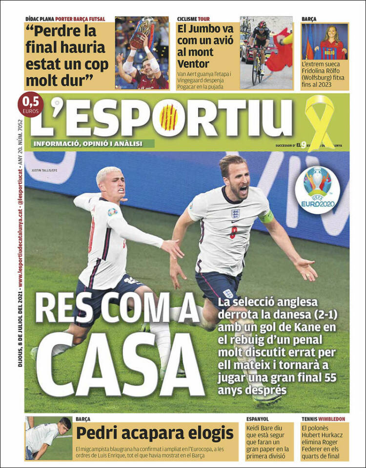 Portada de L'Esportiu (España)