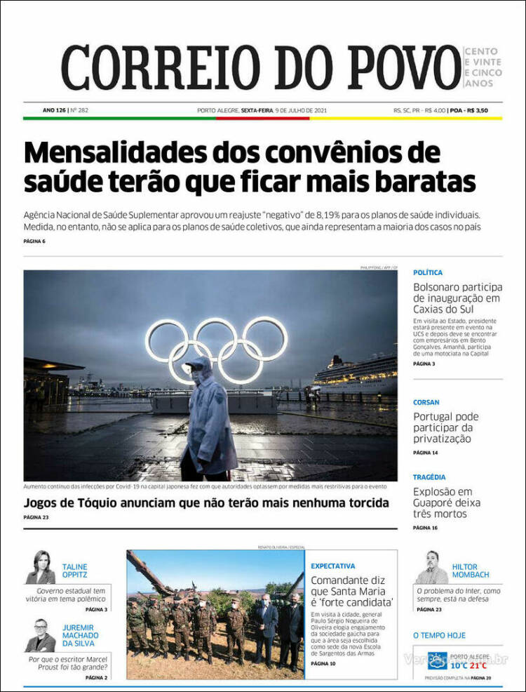 Portada de Correio Do Povo (Brasil)