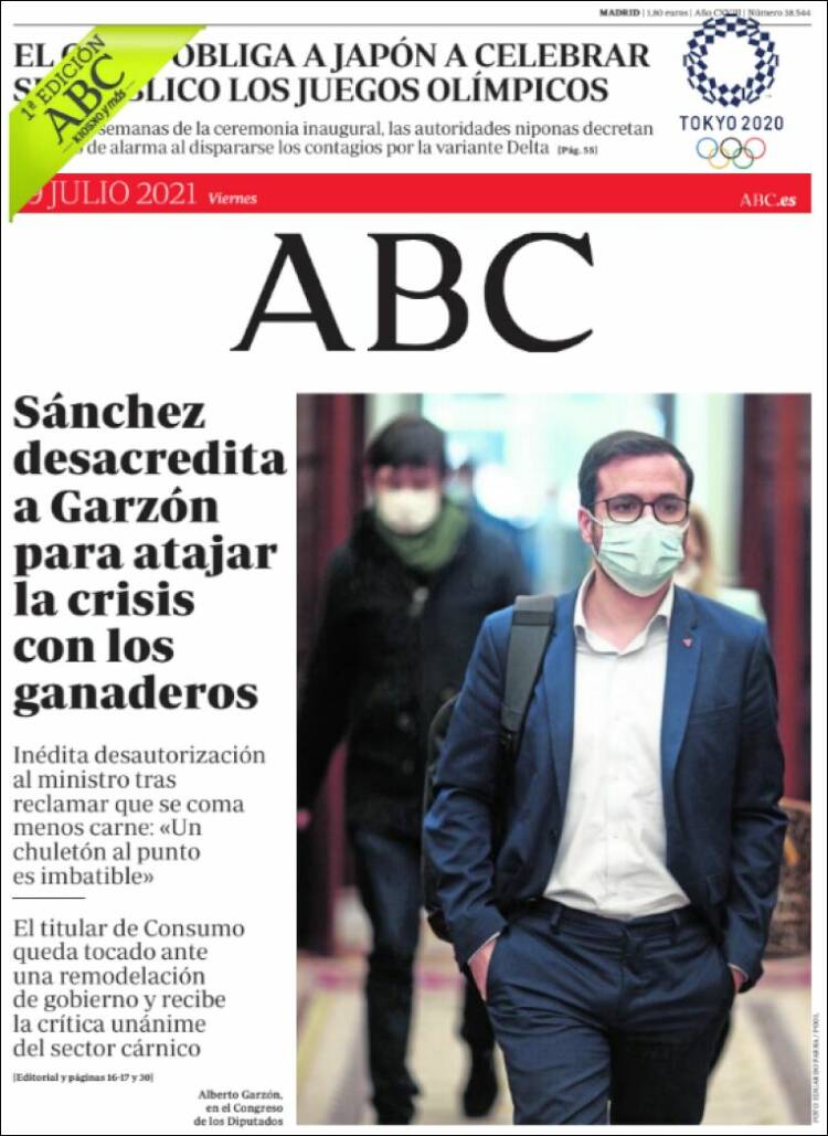 Portada de ABC (Espa&ntilde;a)