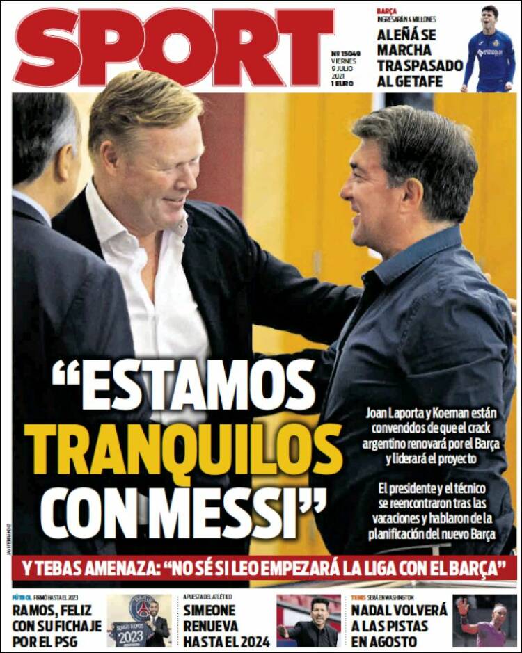 Portada de Sport (Espa&ntilde;a)