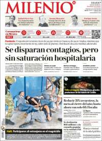 Portada de Milenio - Estado de México (México)