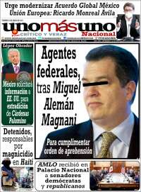 Portada de unomásuno (México)