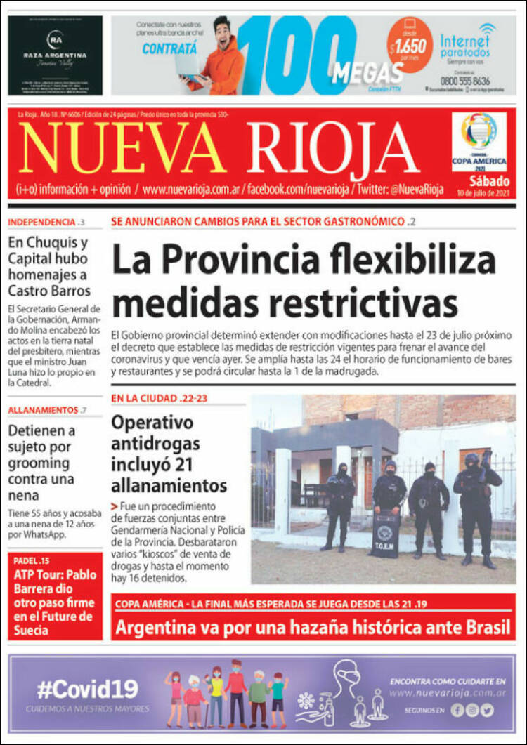 Portada de Nueva Rioja (Argentina)