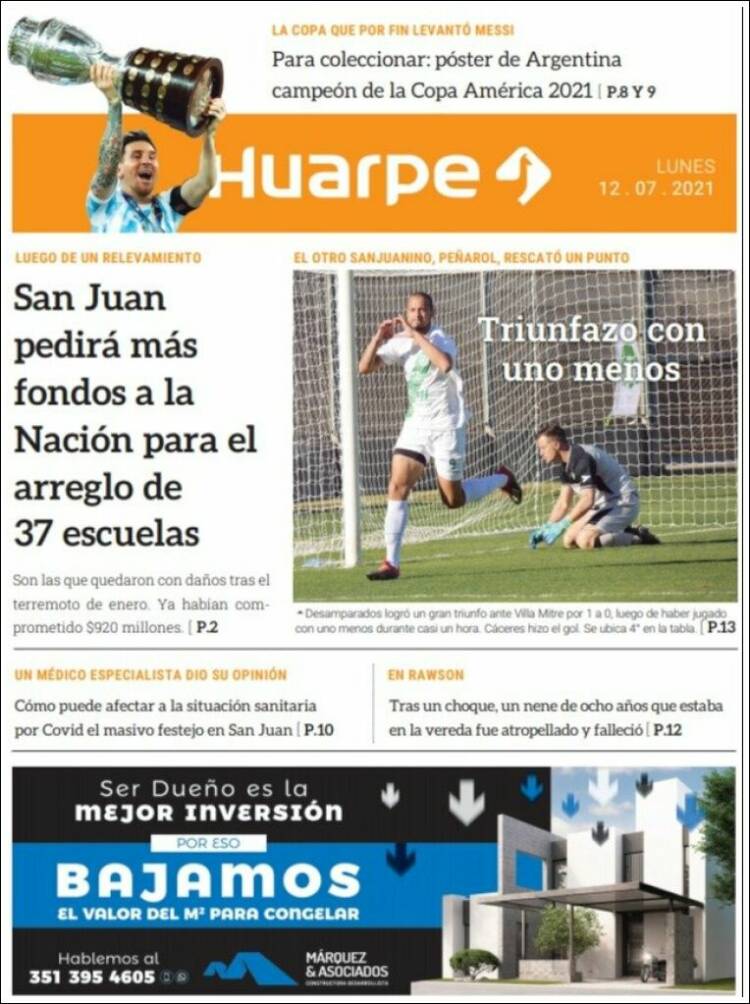 Portada de Huarpe (Argentina)