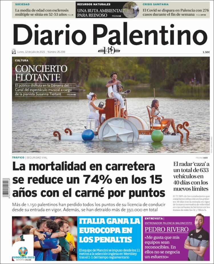 Portada de Diario Palentino (España)