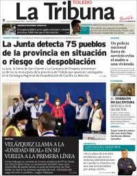 Portada de La Tribuna de Toledo (España)