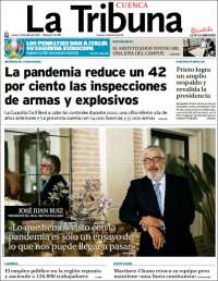 Portada de La Tribuna de Cuenca (España)