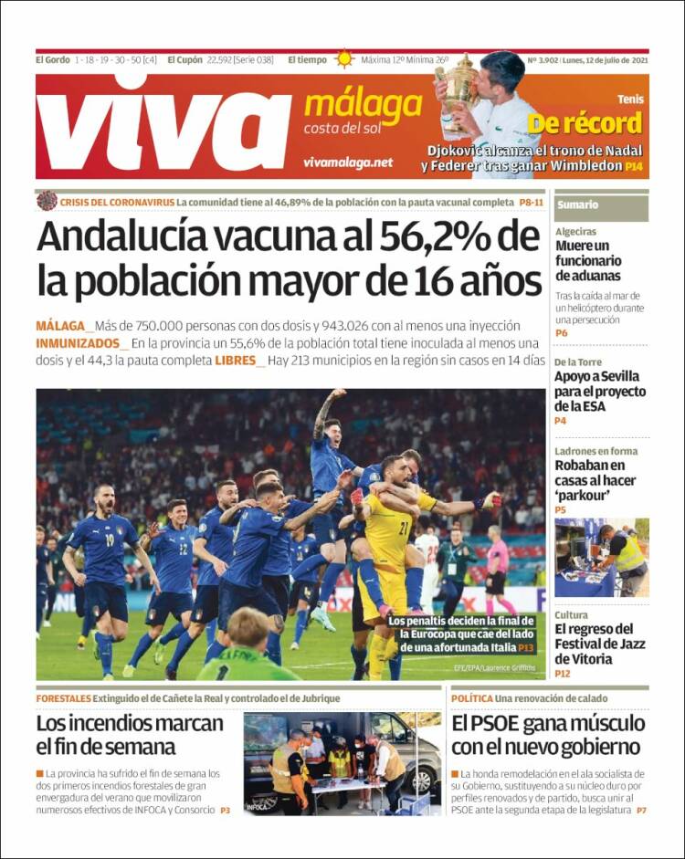 Portada de Viva Málaga (España)