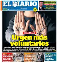 Portada de El Diario NY (USA)