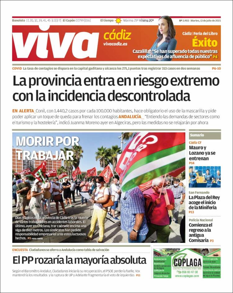 Portada de Información - Cadiz (España)