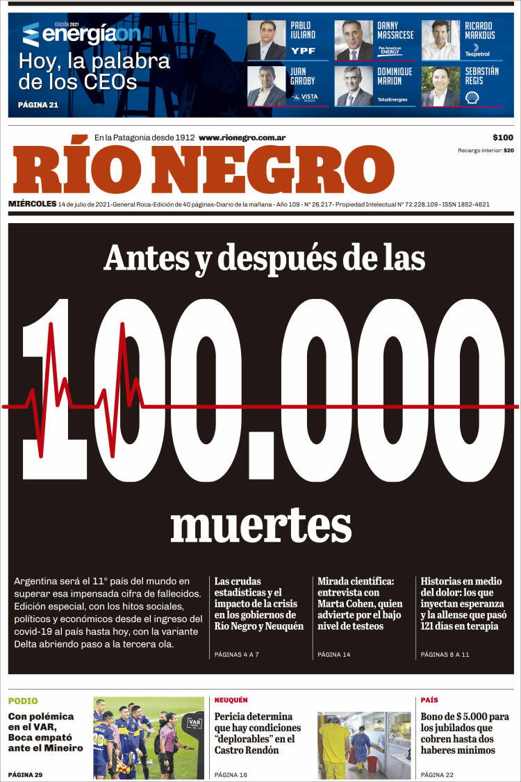 Portada de Rio Negro (Argentina)