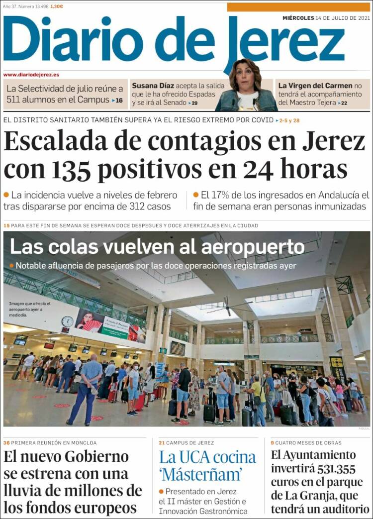 Portada de Diario de Jerez (Spain)
