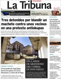 Portada de La Tribuna de Toledo (España)