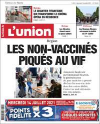 Portada de L'Union (Francia)