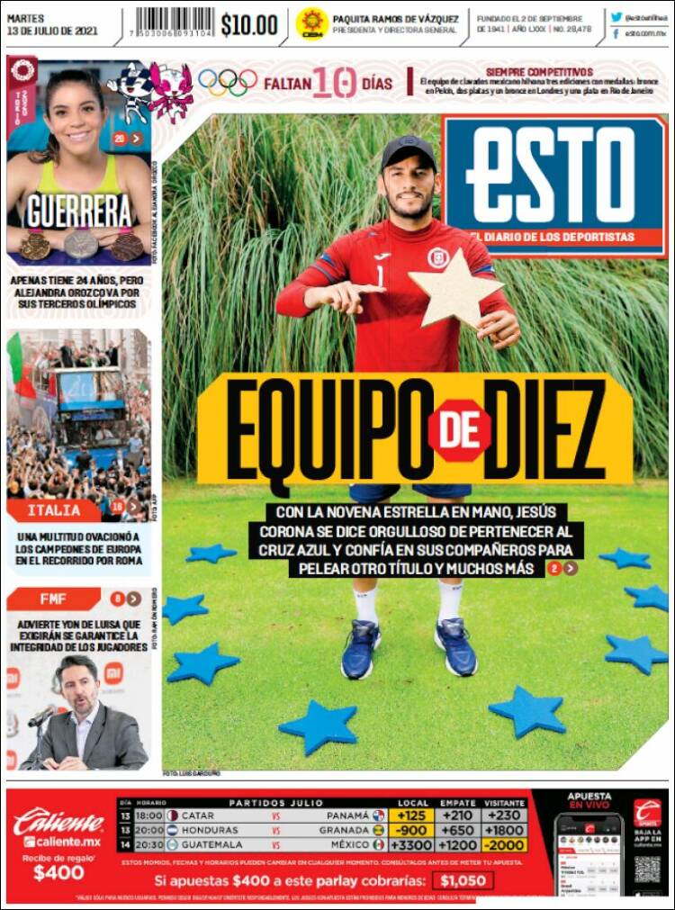 Portada de Esto (M&eacute;xico)