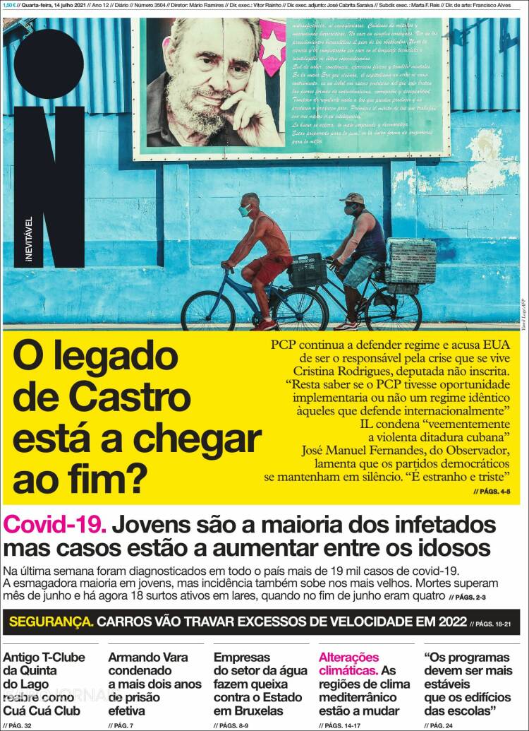 Portada de I - informação (Portugal)